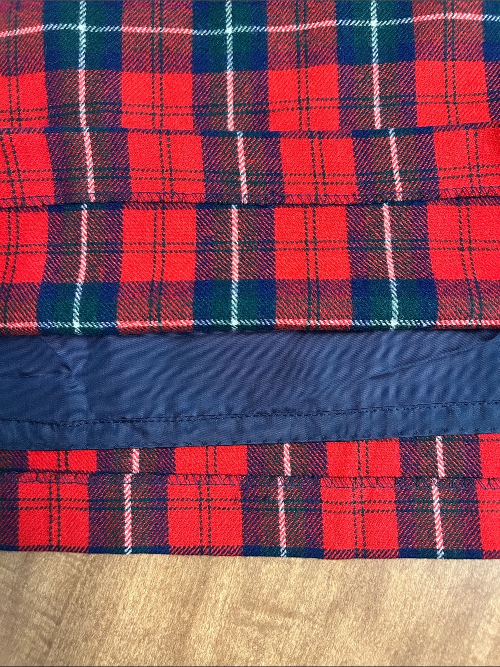 Vintage Pendleton Wool Manson Tartan Plaid Midi Skirt 70s 80s Size 12 
V - Picture 9 of 13